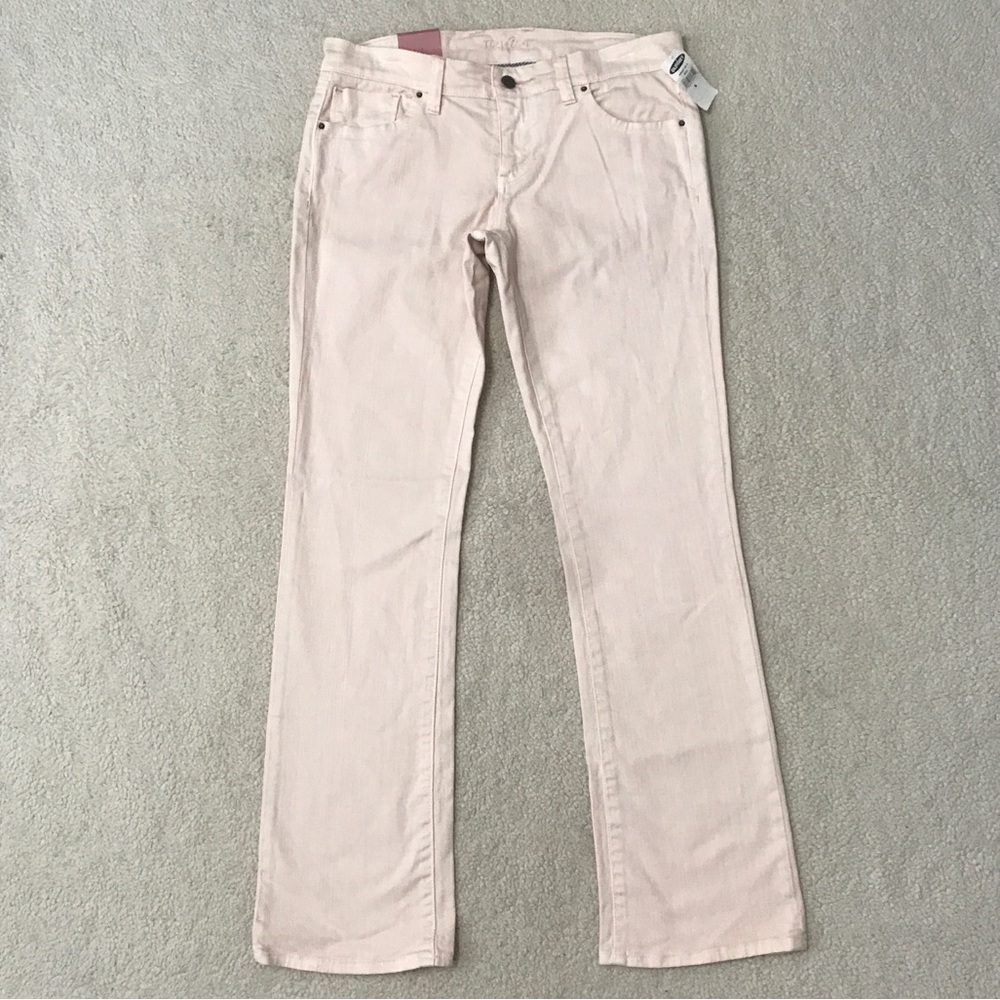Old Navy Light Pink Denim Jeans Size 6